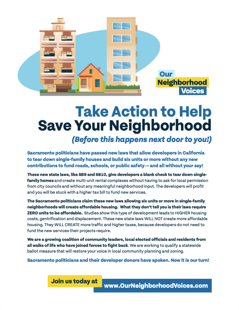 Our Neighborhood Voices One Pager download